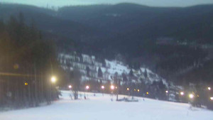 Ski Karlov - areál Karlov - Sjezdovky V Javořinách a Rodinná - 12.3.2023 v 18:01
