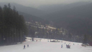 Ski Karlov - areál Karlov - Sjezdovky V Javořinách a Rodinná - 14.3.2023 v 11:01