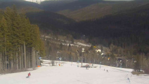 Ski Karlov - areál Karlov - Sjezdovky V Javořinách a Rodinná - 16.3.2023 v 09:01