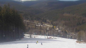 Ski Karlov - areál Karlov - Sjezdovky V Javořinách a Rodinná - 16.3.2023 v 14:01