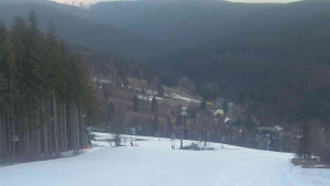 Ski Karlov - areál Karlov - Sjezdovky V Javořinách a Rodinná - 19.3.2023 v 06:01
