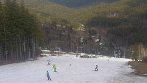 Ski Karlov - areál Karlov - Sjezdovky V Javořinách a Rodinná - 25.3.2023 v 10:01
