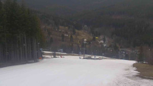 Ski Karlov - areál Karlov - Sjezdovky V Javořinách a Rodinná - 26.3.2023 v 08:01