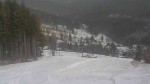 Ski Karlov - areál Karlov - Sjezdovky V Javořinách a Rodinná - 28.3.2023 v 09:01