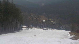 Ski Karlov - areál Karlov - Sjezdovky V Javořinách a Rodinná - 30.3.2023 v 08:01