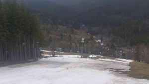 Ski Karlov - areál Karlov - Sjezdovky V Javořinách a Rodinná - 1.4.2023 v 16:01