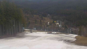 Ski Karlov - areál Karlov - Sjezdovky V Javořinách a Rodinná - 2.4.2023 v 09:01