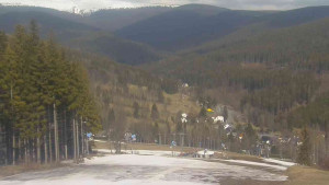Ski Karlov - areál Karlov - Sjezdovky V Javořinách a Rodinná - 10.4.2023 v 11:01