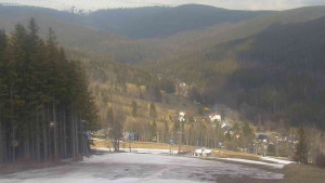 Ski Karlov - areál Karlov - Sjezdovky V Javořinách a Rodinná - 10.4.2023 v 12:01