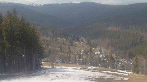 Ski Karlov - areál Karlov - Sjezdovky V Javořinách a Rodinná - 10.4.2023 v 14:01