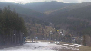 Ski Karlov - areál Karlov - Sjezdovky V Javořinách a Rodinná - 10.4.2023 v 15:01
