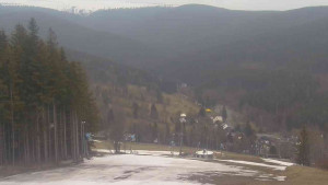 Ski Karlov - areál Karlov - Sjezdovky V Javořinách a Rodinná - 11.4.2023 v 10:01
