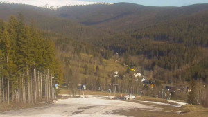 Ski Karlov - areál Karlov - Sjezdovky V Javořinách a Rodinná - 12.4.2023 v 09:01