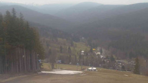 Ski Karlov - areál Karlov - Sjezdovky V Javořinách a Rodinná - 18.4.2023 v 19:01