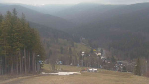 Ski Karlov - areál Karlov - Sjezdovky V Javořinách a Rodinná - 20.4.2023 v 13:01