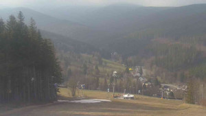 Ski Karlov - areál Karlov - Sjezdovky V Javořinách a Rodinná - 20.4.2023 v 17:01