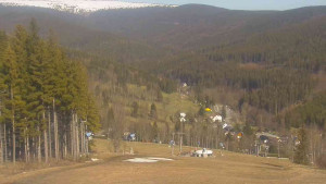 Ski Karlov - areál Karlov - Sjezdovky V Javořinách a Rodinná - 22.4.2023 v 10:01