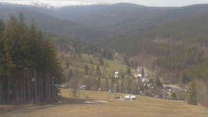 Ski Karlov - areál Karlov - Sjezdovky V Javořinách a Rodinná - 23.4.2023 v 14:01