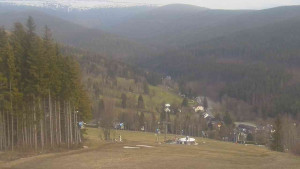 Ski Karlov - areál Karlov - Sjezdovky V Javořinách a Rodinná - 24.4.2023 v 07:01