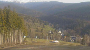 Ski Karlov - areál Karlov - Sjezdovky V Javořinách a Rodinná - 28.4.2023 v 07:01