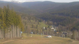 Ski Karlov - areál Karlov - Sjezdovky V Javořinách a Rodinná - 28.4.2023 v 08:01