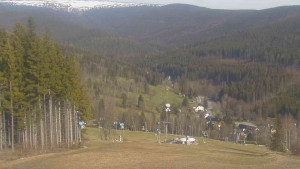 Ski Karlov - areál Karlov - Sjezdovky V Javořinách a Rodinná - 28.4.2023 v 09:01