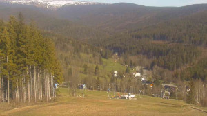 Ski Karlov - areál Karlov - Sjezdovky V Javořinách a Rodinná - 1.5.2023 v 09:01