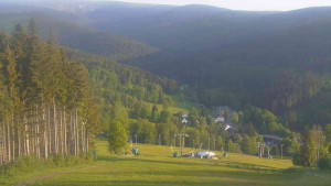 Ski Karlov - areál Karlov - Sjezdovky V Javořinách a Rodinná - 2.6.2023 v 06:01