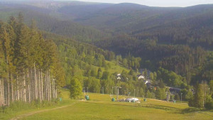 Ski Karlov - areál Karlov - Sjezdovky V Javořinách a Rodinná - 4.6.2023 v 07:01