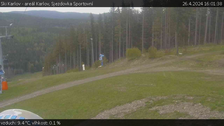 Ski Karlov - areál Karlov - Sjezdovka Sportovní - 26.4.2024 v 16:01