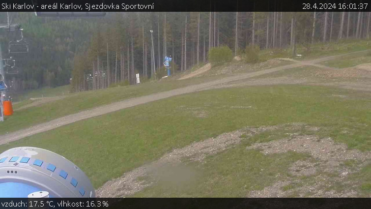 Ski Karlov - areál Karlov - Sjezdovka Sportovní - 28.4.2024 v 16:01