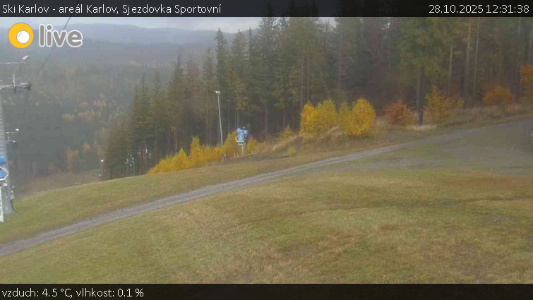 Ski Karlov - areál Karlov - Sjezdovka Sportovní - 28.10.2025 v 12:31 Ski Karlov - areál Karlov - Sjezdovka Sportovní - 28.10.2025 v 12:31