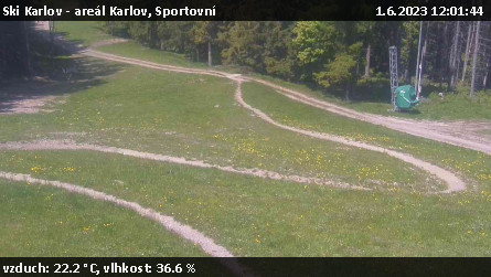 Ski Karlov - areál Karlov - Sportovní - 1.6.2023 v 12:01