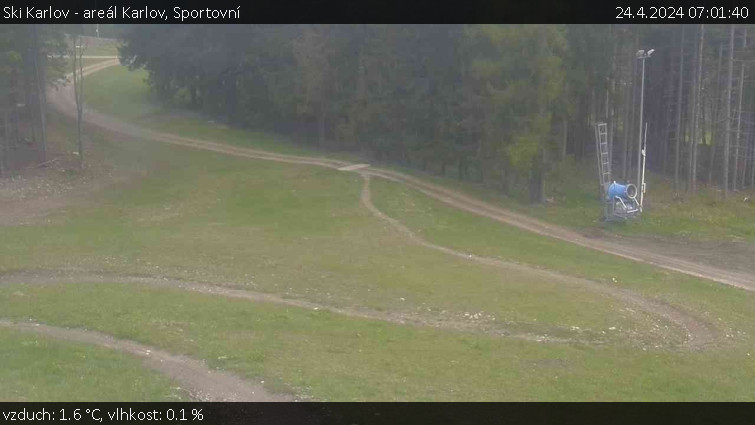 Ski Karlov - areál Karlov - Sportovní - 24.4.2024 v 07:01