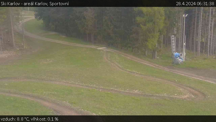 Ski Karlov - areál Karlov - Sportovní - 28.4.2024 v 06:31