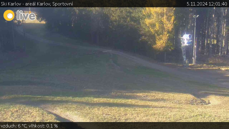 Ski Karlov - areál Karlov - Sportovní - 5.11.2024 v 12:01 Ski Karlov - areál Karlov - Sportovní - 5.11.2024 v 12:01