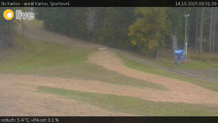 Ski Karlov - areál Karlov - Sportovní - 14.10.2025 v 09:31 Ski Karlov - areál Karlov - Sportovní - 14.10.2025 v 09:31