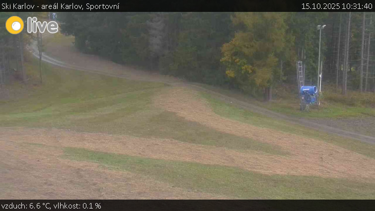 Ski Karlov - areál Karlov - Sportovní - 15.10.2025 v 10:31 Ski Karlov - areál Karlov - Sportovní - 15.10.2025 v 10:31