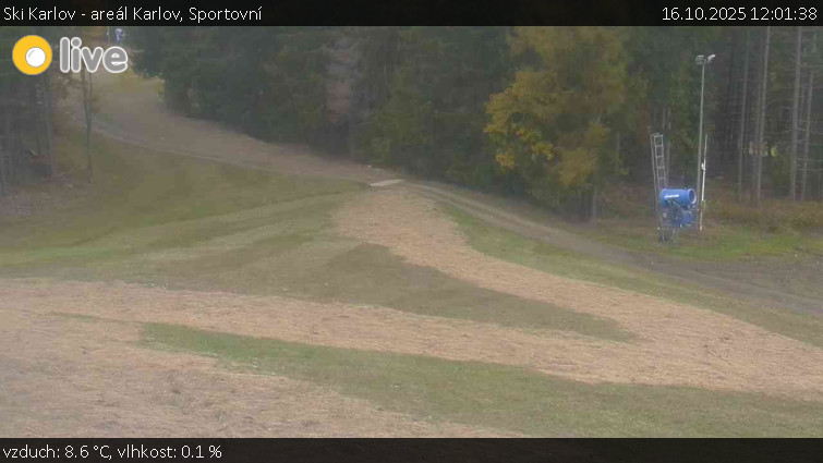 Ski Karlov - areál Karlov - Sportovní - 16.10.2025 v 12:01 Ski Karlov - areál Karlov - Sportovní - 16.10.2025 v 12:01