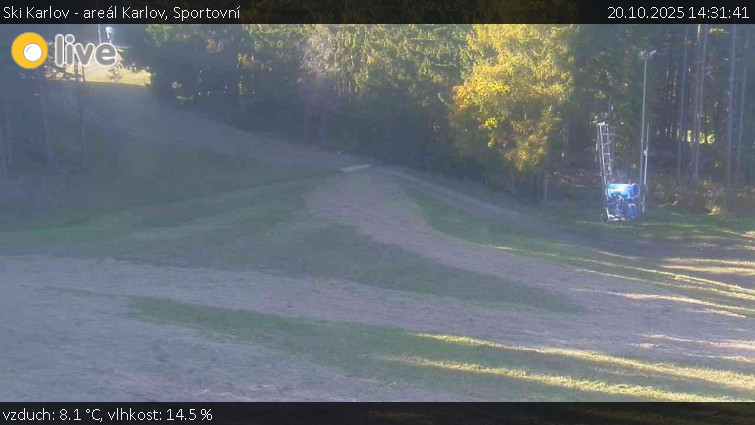 Ski Karlov - areál Karlov - Sportovní - 20.10.2025 v 14:31 Ski Karlov - areál Karlov - Sportovní - 20.10.2025 v 14:31