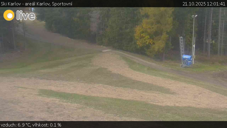 Ski Karlov - areál Karlov - Sportovní - 21.10.2025 v 12:01 Ski Karlov - areál Karlov - Sportovní - 21.10.2025 v 12:01