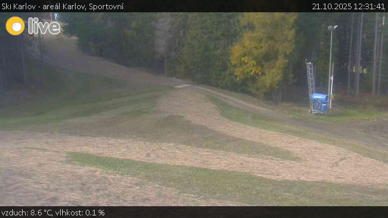 Ski Karlov - areál Karlov - Sportovní - 21.10.2025 v 12:31 Ski Karlov - areál Karlov - Sportovní - 21.10.2025 v 12:31