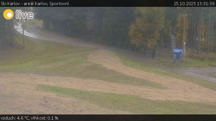 Ski Karlov - areál Karlov - Sportovní - 25.10.2025 v 15:31 Ski Karlov - areál Karlov - Sportovní - 25.10.2025 v 15:31