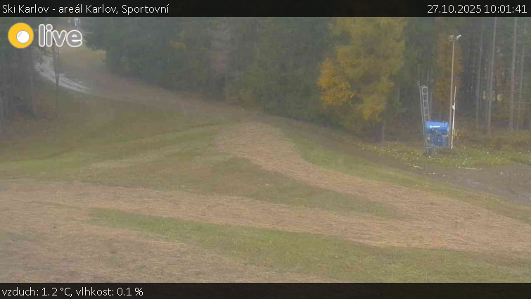 Ski Karlov - areál Karlov - Sportovní - 27.10.2025 v 10:01 Ski Karlov - areál Karlov - Sportovní - 27.10.2025 v 10:01