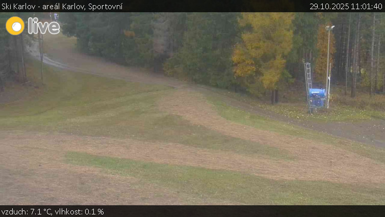 Ski Karlov - areál Karlov - Sportovní - 29.10.2025 v 11:01 Ski Karlov - areál Karlov - Sportovní - 29.10.2025 v 11:01
