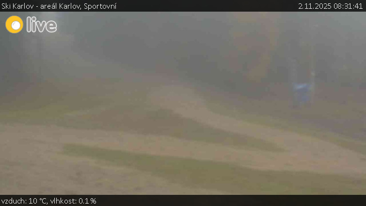 Ski Karlov - areál Karlov - Sportovní - 2.11.2025 v 08:31 Ski Karlov - areál Karlov - Sportovní - 2.11.2025 v 08:31