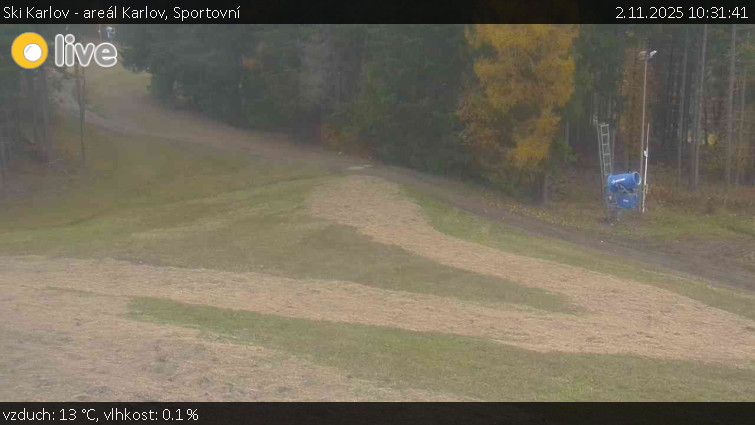 Ski Karlov - areál Karlov - Sportovní - 2.11.2025 v 10:31 Ski Karlov - areál Karlov - Sportovní - 2.11.2025 v 10:31
