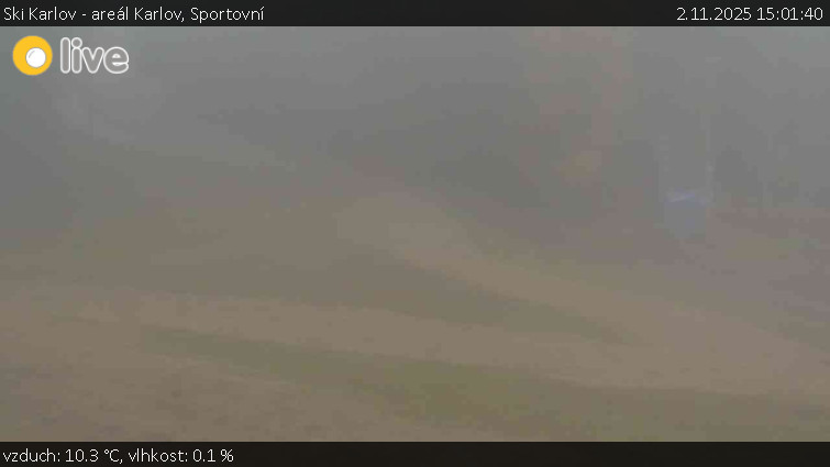 Ski Karlov - areál Karlov - Sportovní - 2.11.2025 v 15:01 Ski Karlov - areál Karlov - Sportovní - 2.11.2025 v 15:01