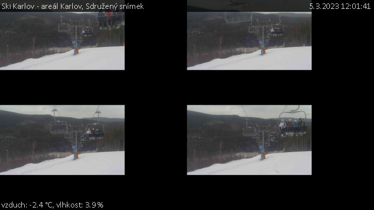 Ski Karlov - areál Karlov - Sdružený snímek - 5.3.2023 v 12:01