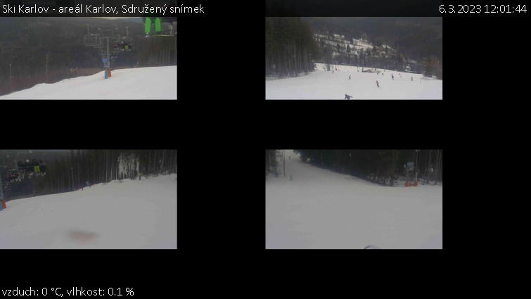 Ski Karlov - areál Karlov - Sdružený snímek - 6.3.2023 v 12:01